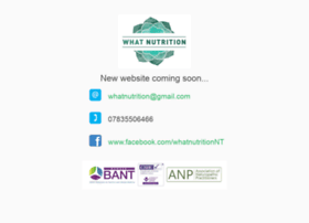 whatnutrition.co.uk