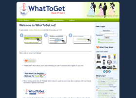 whattoget.com