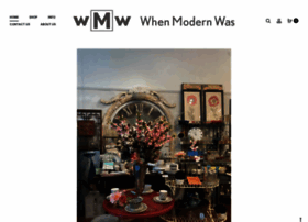 whenmodernwas.com