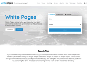 whitepages.com.pg
