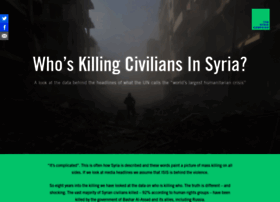whoiskillingciviliansinsyria.org