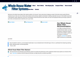 wholehousewaterfilter.us