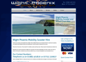 wight-phoenixmobilityscooterhire.co.uk
