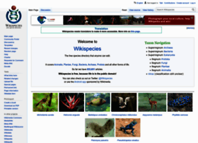 wikispecies.com