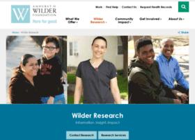 wilderresearch.org