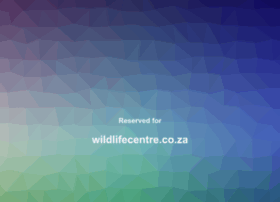 wildlifecentre.co.za