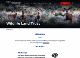 wildlifelandtrust.org