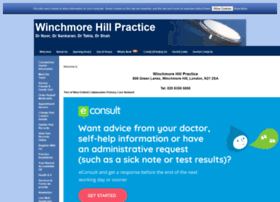 winchmorehillpractice.nhs.uk