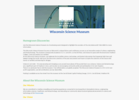 wisconsinsciencemuseum.org