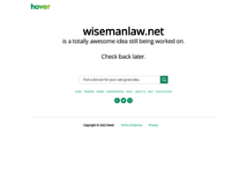 wisemanlaw.net
