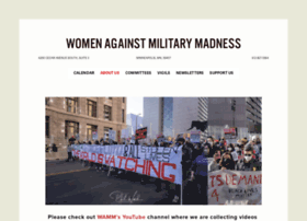 womenagainstmilitarymadness.org