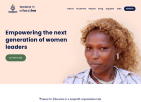 womenforeducation.org