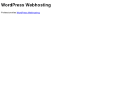 wordpress-webhosting.de