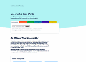 wordunscrambler.org
