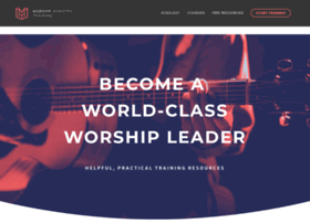 worshipministrytraining.com