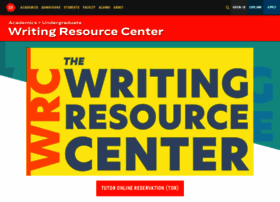 writingresourcecenter.com