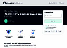 yeahthatcommercial.com