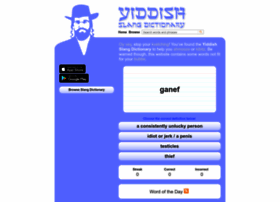 yiddishslangdictionary.com