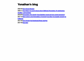 yonathan.org