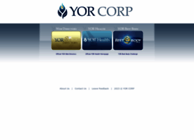 yorcorp.com