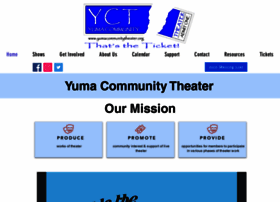 yumacommunitytheater.org
