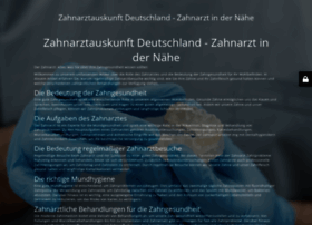zahnarztauskunft-deutschland.de