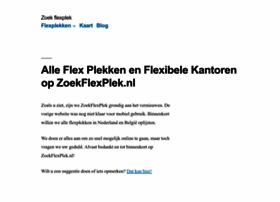 zoekflexplek.nl