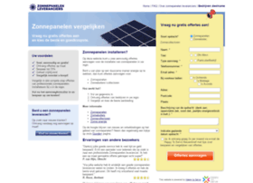 zonnepanelen-leveranciers.nl