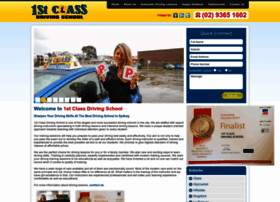 1stclassdriving.com.au