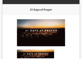 21daysofprayer.blog