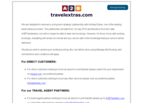 a2btravelextras.com