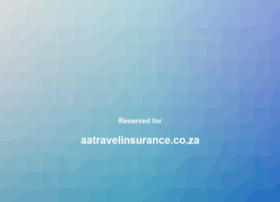 aatravelinsurance.co.za