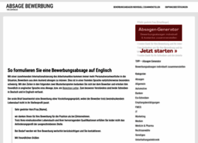 absage-bewerbung.de