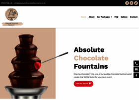 absolutechocolatefountains.co.uk