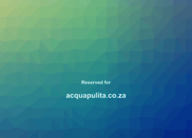 acquapulita.co.za