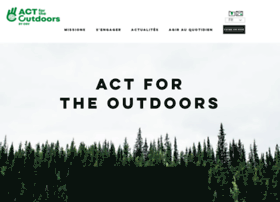 actfortheoutdoors.org