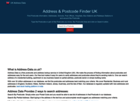 address-data.co.uk