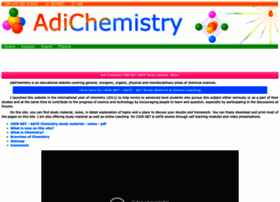 adichemistry.com