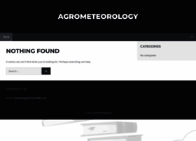 agrometeorology.org