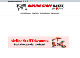 airlinestaffrates.com