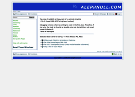 alephnull.com