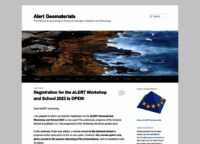 alertgeomaterials.eu