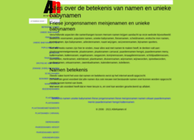 allenamen.nl