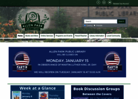 allenparklibrary.org