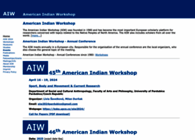 american-indian-workshop.org