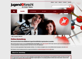 anmeldung.jugend-forscht.de