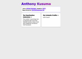 anthonykusuma.com