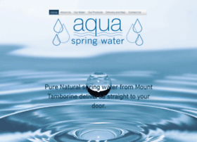 aquaspringwater.com.au