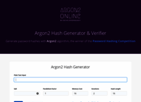 argon2.online
