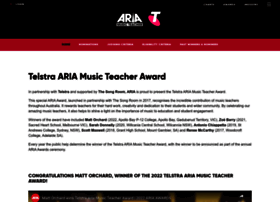 ariamusicteacheraward.com.au